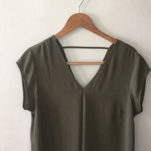 Cute Olive green blouse